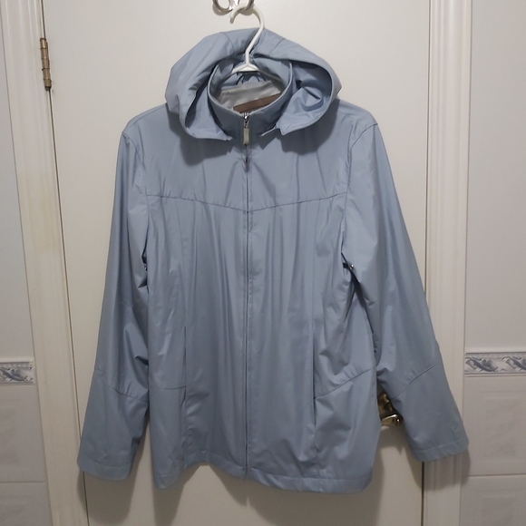 Cyclone Jackets & Blazers - Cyclone Light Blue Heavy Raincoat Size Small (S) or Medium (M)